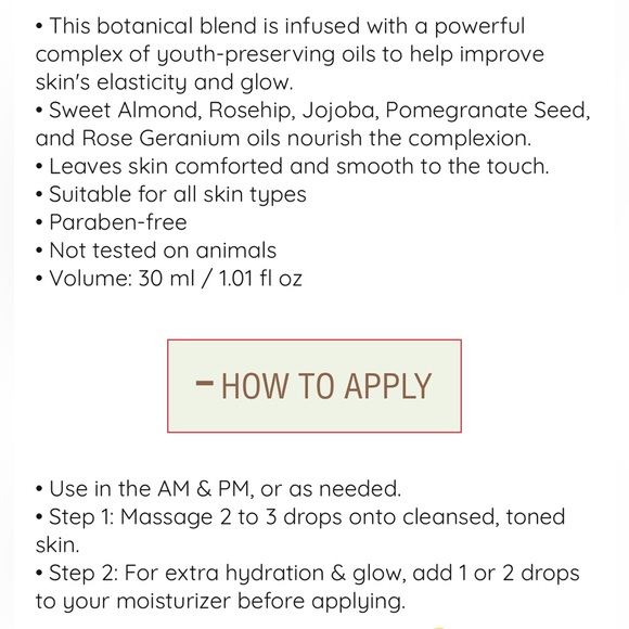 NIB | PIXI BEAUTY | ROSE OIL BLEND - Picture 3 of 10